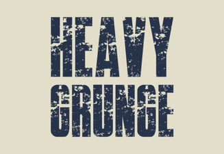 Heavy Grunge Font Design Ideas for Bold Projects