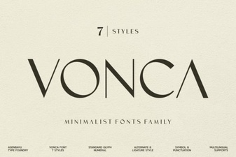 Vonca Font Design Trends and Creative Uses